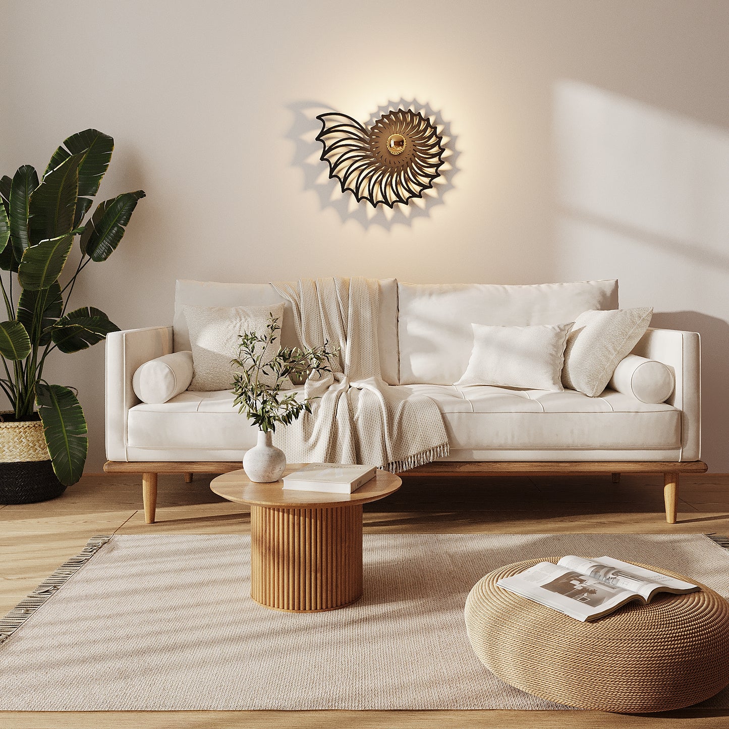 Wandlampe NAUTILUS
