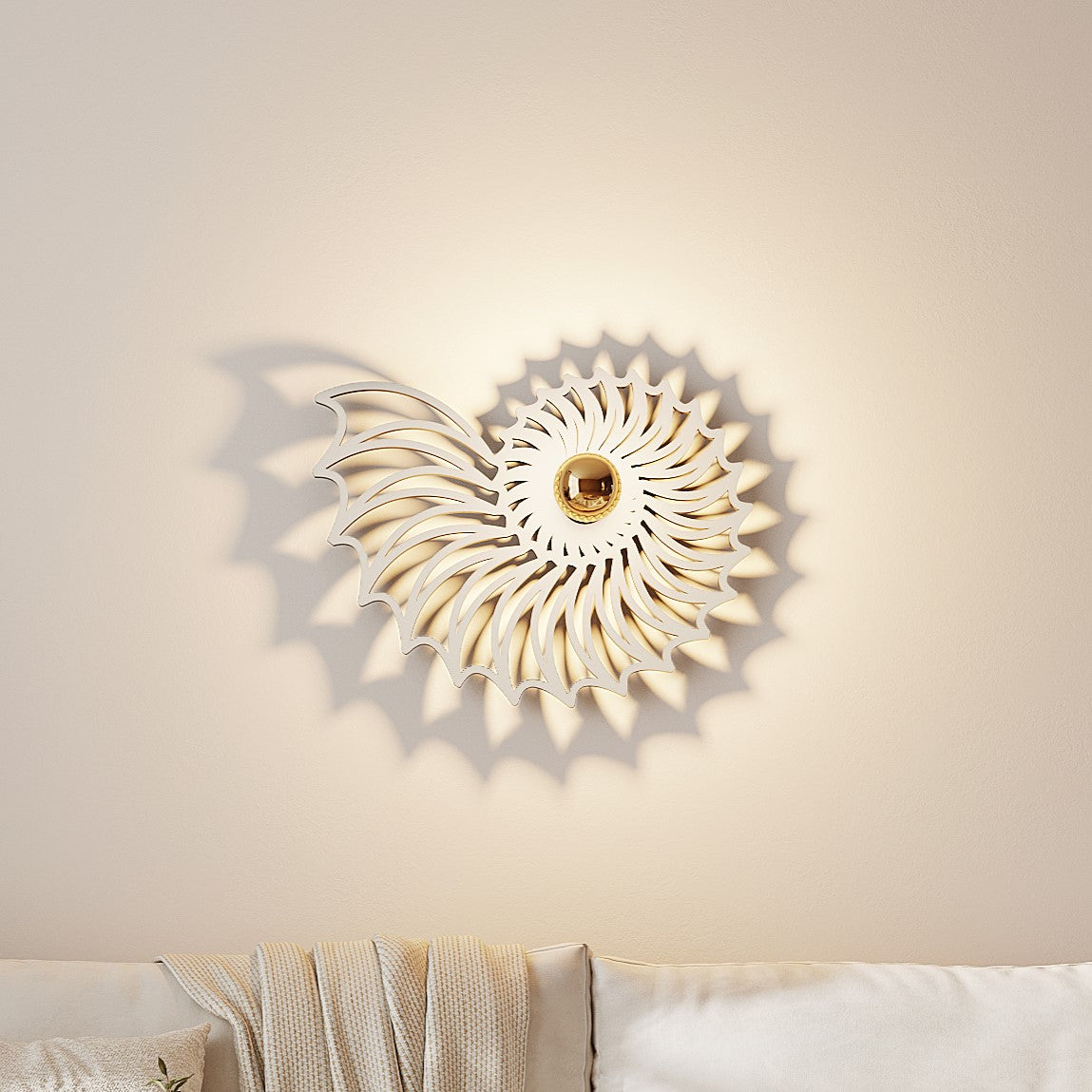 Wandlampe NAUTILUS