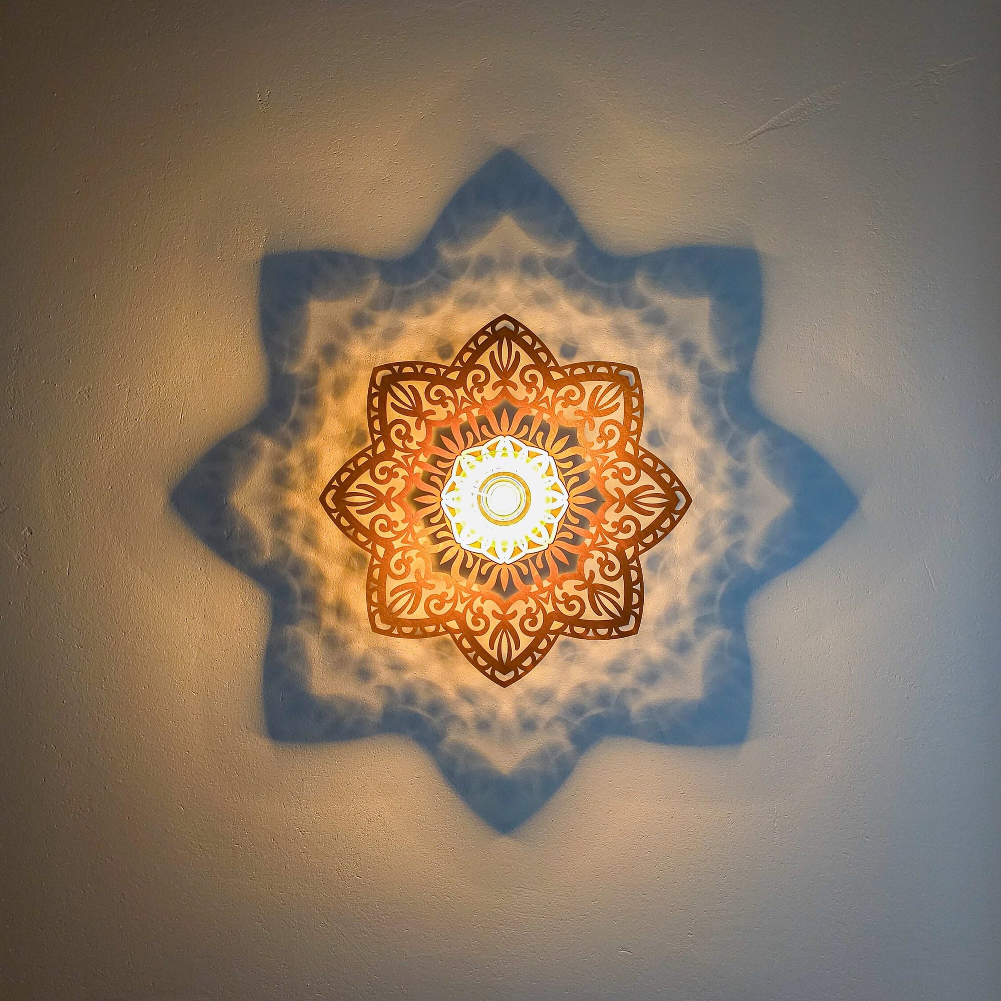 Wandlampe ORIENTAL mit Ringlicht