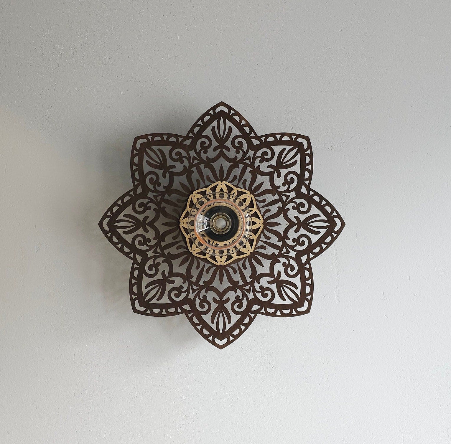 Wandlampe ORIENTAL mit Ringlicht